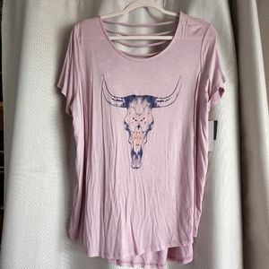 🚫SOLD🚫Grayson Threads Animal Skull Top XXL (NWT)